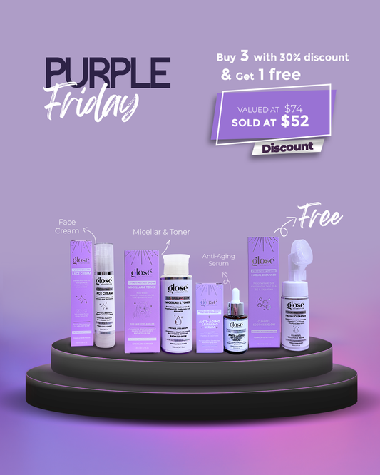 PURPLE WEEK BUNDLE 4 (Oily - Acne prone skin)